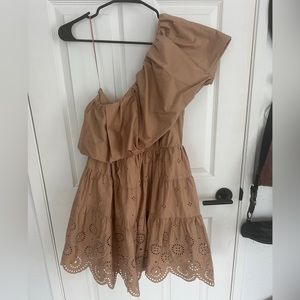 Abercrombie One Sleeve Flirty Dress